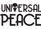 Universal Peace Vinyl Sticker