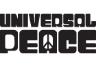 Universal Peace Vinyl Sticker