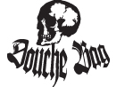 Douche Bag Skull Vinyl Sticker